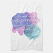 一般に認められるジェーンAusten-の真実 キッチンタオル (縦)