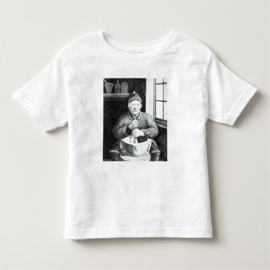 一般にMortarウィリーと呼ばれるウィリアムウイルソン、 トドラーTシャツ (正面)