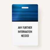 一般オフィスバッジ バッジ (裏面)