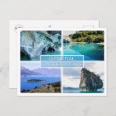 一般カレラ湖 – アルゼンチン ポストカード (正面/裏面)