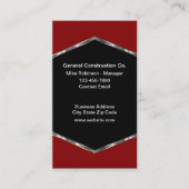 一般クール建築名刺 名刺 (正面)