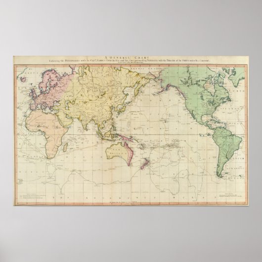 一般グラフ履歴マップ ポスター (正面)