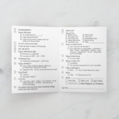 一般グリーティングカード カード (内部)