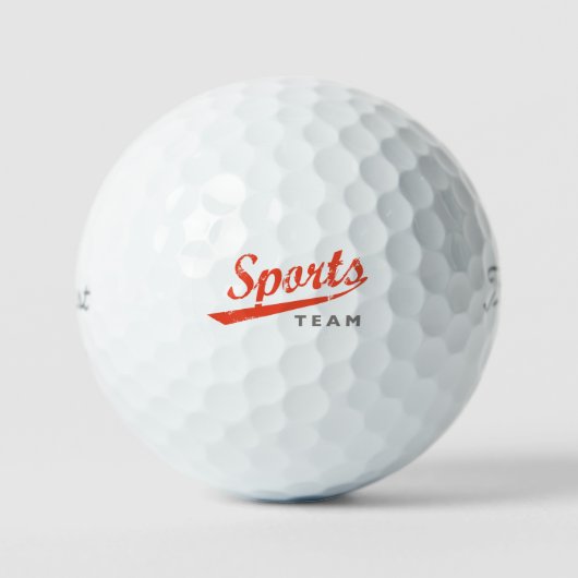 一般スポーツチーム ゴルフボール (正面)