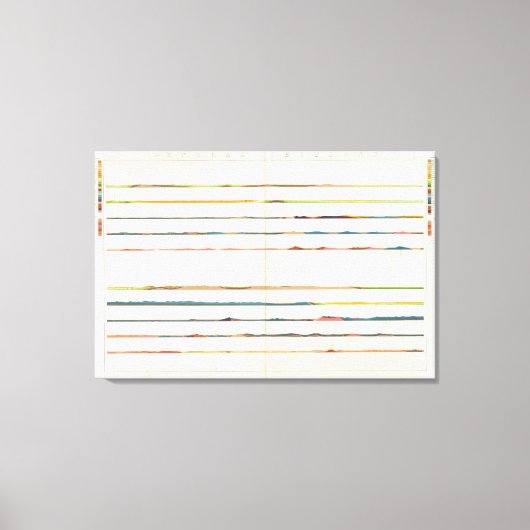 一般セクション キャンバスプリント (正面)