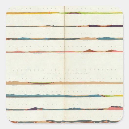 一般セクション スクエアシール (正面)