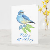 一般ハッピーバースデー カード (黄色い花)