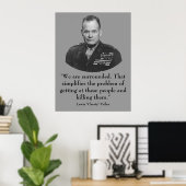 一般プーラーと引用文 ポスター (ホームオフィス)