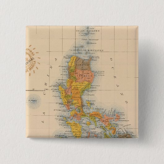 一般マップNo 2 缶バッジ (正面)