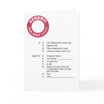 一般休日グリーティングカード