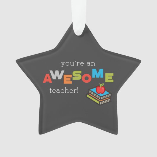 一般先生感謝素晴らし日 オーナメント (正面)