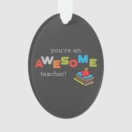 一般先生感謝素晴らし日 オーナメント (正面)