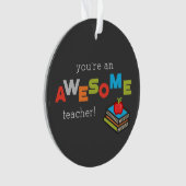 一般先生感謝素晴らし日 オーナメント (正面)