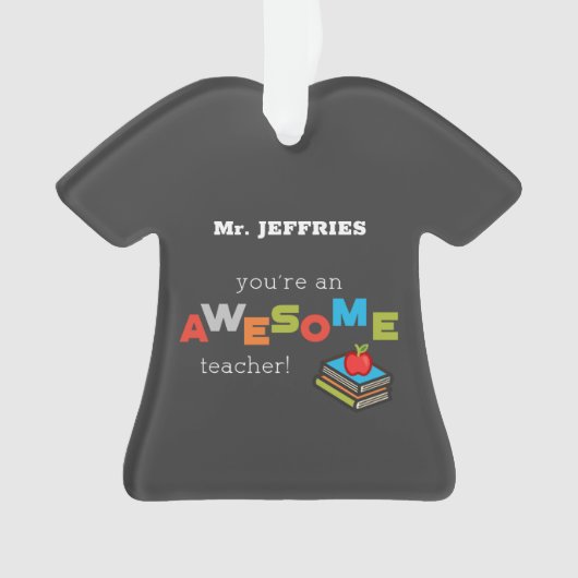 一般先生感謝素晴らし日 オーナメント (正面)