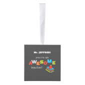 一般先生感謝素晴らし日 キューブオーナメント (右)