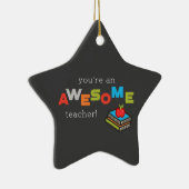 一般先生感謝素晴らし日 セラミックオーナメント (右)