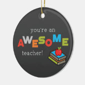 一般先生感謝素晴らし日 セラミックオーナメント (左)