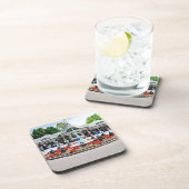 一般公開日の歴史的なSaratoga 150 コースター (右側)