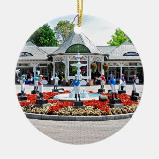 一般公開日の歴史的なSaratoga 150 セラミックオーナメント