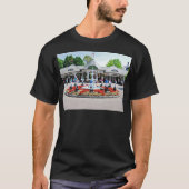 一般公開日の歴史的なSaratoga 150 Tシャツ (正面)