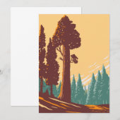 一般助成ツリーのトレイル サンキューカード (正面/裏面)