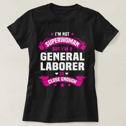 一般労働者 Tシャツ (デザイン正面)