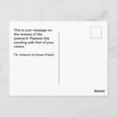 一般印刷サービスはがき ポストカード (裏面)