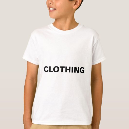 一般品目ラベル Tシャツ (正面)