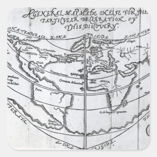 一般地図 スクエアシール (正面)