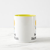 一般外科のひよこのマグ ツートーンマグカップ (中央)