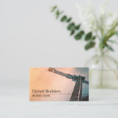 一般契約者ビルダーマネージャ建築部 名刺 (スタンド正面)