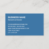 一般契約者名刺 コーリングカード (裏面)