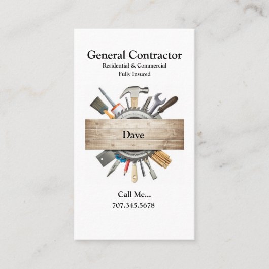 一般契約者名刺 名刺 (正面)