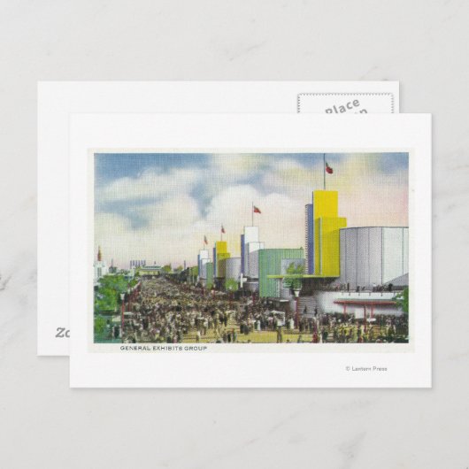 一般展示会の表示 ポストカード (正面/裏面)