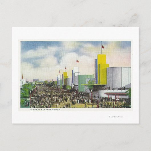 一般展示会の表示 ポストカード (正面)