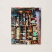 一般店のカウンターの向こうへ ジグソーパズル (縦)