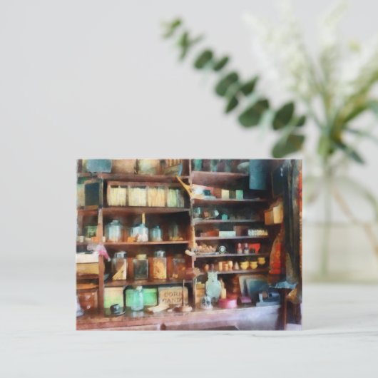 一般店のカウンターの向こうへ ポストカード (スタンド正面)