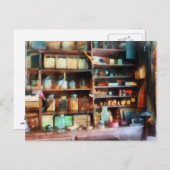 一般店のカウンターの向こうへ ポストカード (正面/裏面)