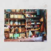 一般店のカウンターの向こうへ ポストカード (正面)