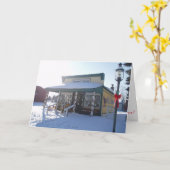 「一般店」クリスマスカード カード (黄色い花)