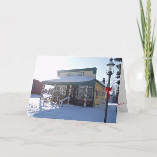 「一般店」クリスマスカード カード (正面)