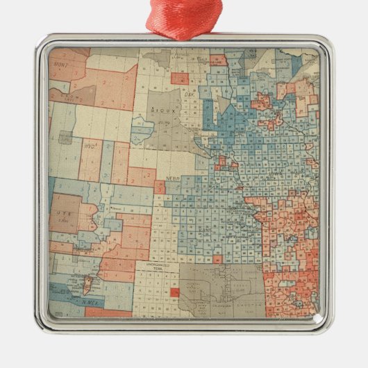 一般投票1880年 メタルオーナメント (正面)