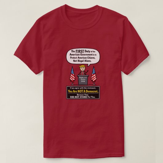 一般教書演説 2026 Tシャツ (デザイン正面)