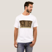 「一般教養科目」からの芸術は、循環します(フレスコ画) Tシャツ (正面フル)