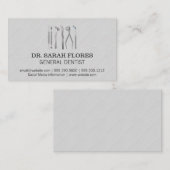 一般歯医者 | 歯科用清掃具 名刺 (正面/裏面)