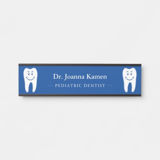 一般歯医者 |笑顔の歯 サインプレート (正面)