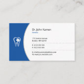 一般歯医者 | Blue Lucky Teeth 予約カード (正面)