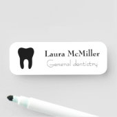 一般歯科医従業員名ロゴ 名札 (インサイチュ)