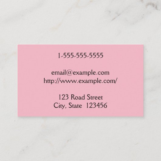 一般法人向け名刺 名刺 (裏面)