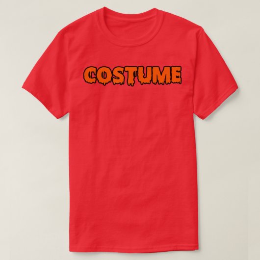 一般的おもしろいなハロウィーンの衣装2492 Tシャツ (デザイン正面)
